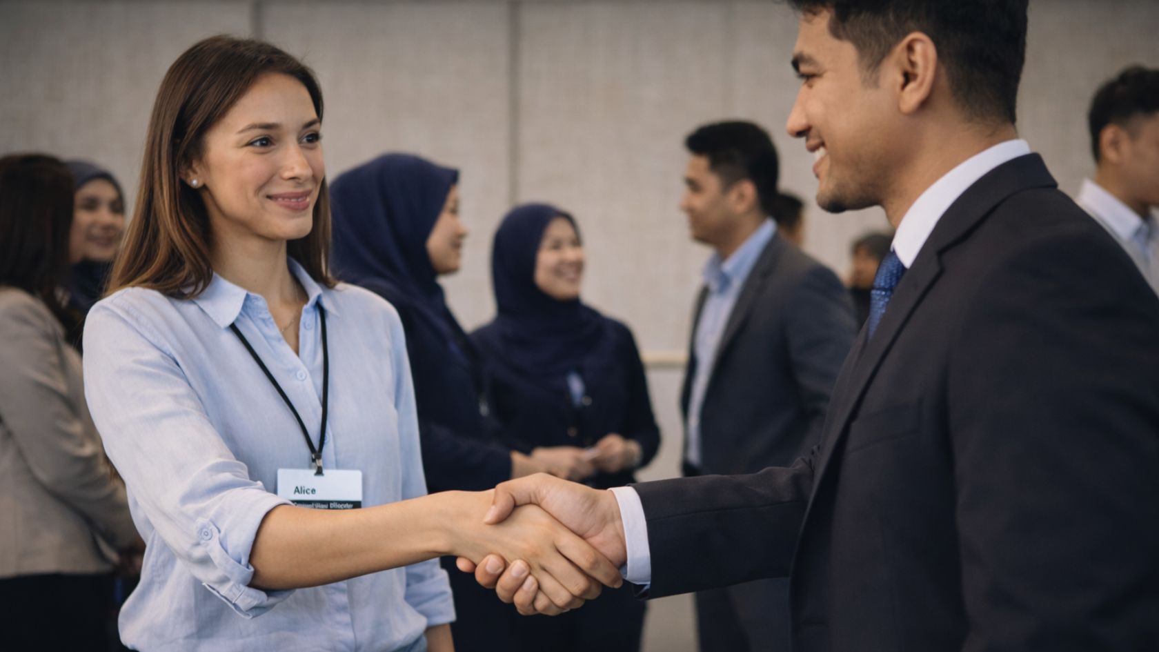 Business Networking in Malaysia - Shake Hand